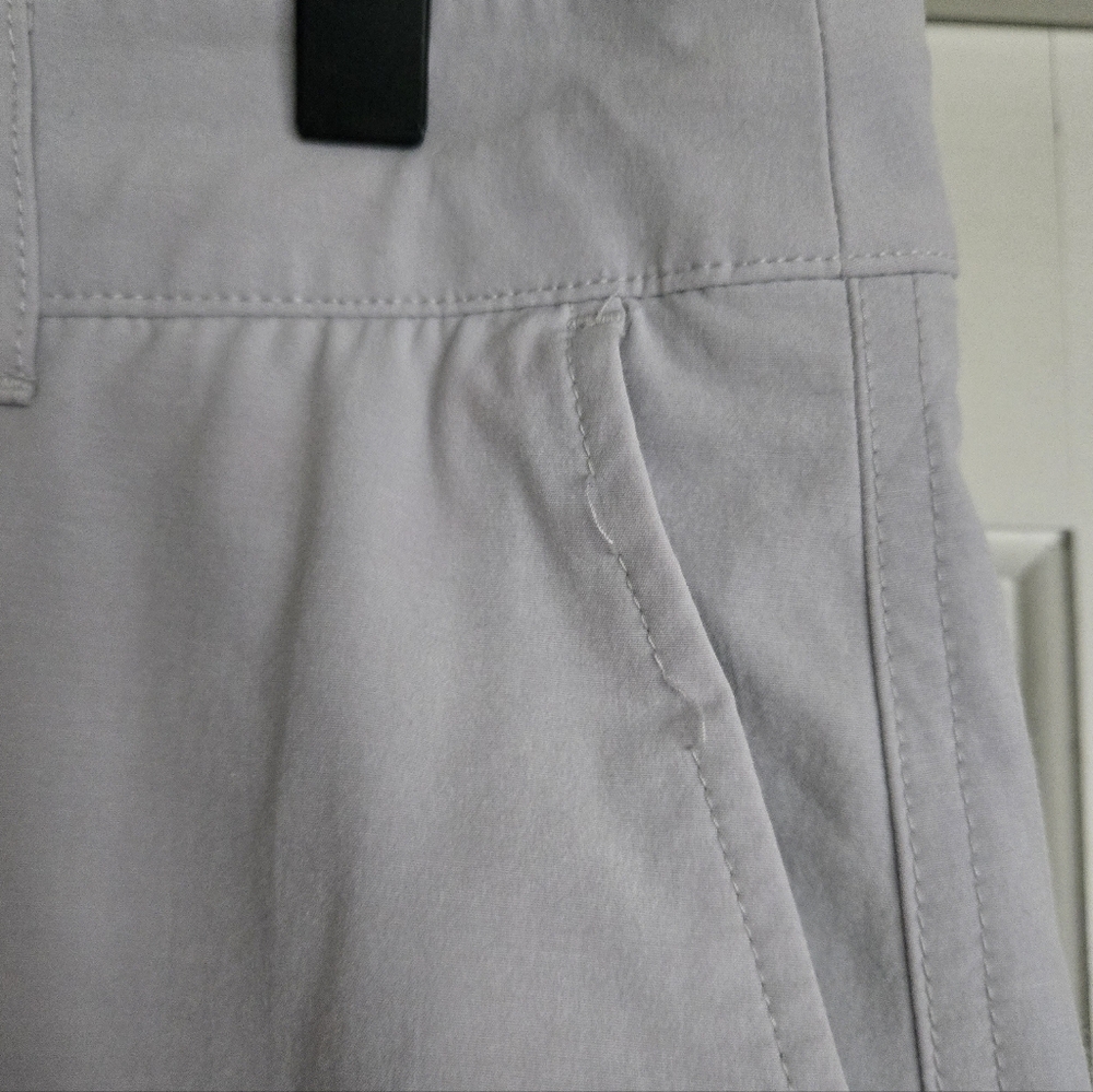 Faherty All Day Gray Belt Loop Drawstring Shorts … - image 5